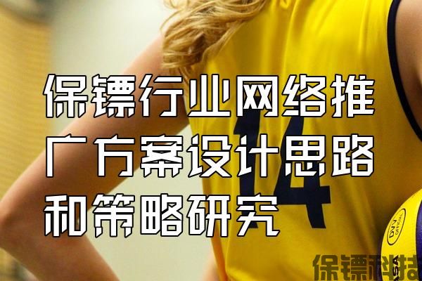保鏢行業(yè)網(wǎng)絡推廣方案設計思路和策略研究