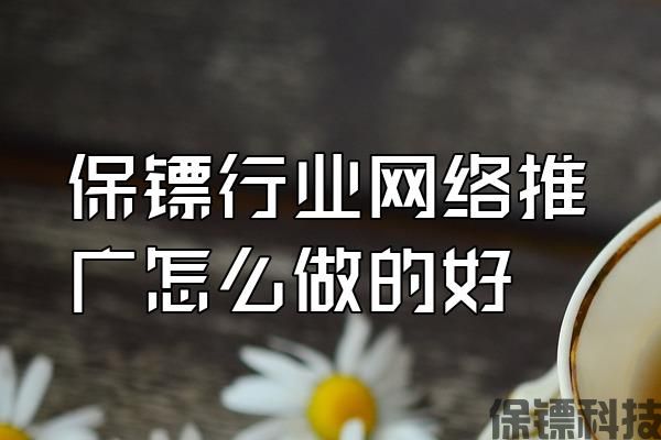 保鏢行業(yè)網(wǎng)絡(luò)推廣怎么做的好