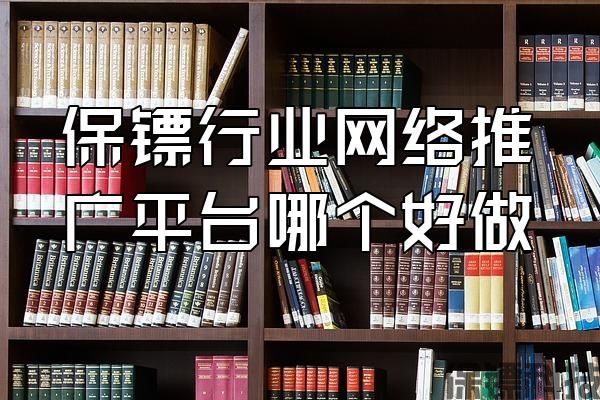 保鏢行業(yè)網絡推廣平臺哪個好做
