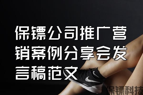 保鏢公司推廣營銷案例分享會(huì)發(fā)言稿范文