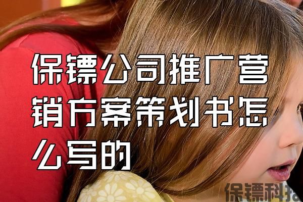 保鏢公司推廣營(yíng)銷方案策劃書(shū)怎么寫(xiě)的