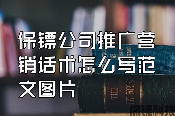 保鏢公司推廣營(yíng)銷(xiāo)話術(shù)怎么寫(xiě)范文圖片